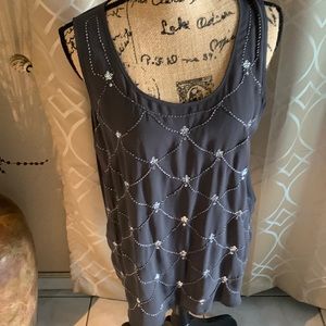 Juicy couture sparkle tank top